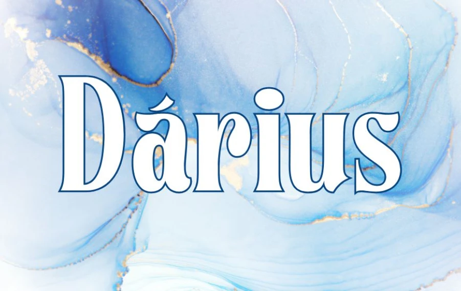 Dárius význam mena