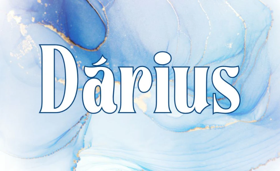 Dárius význam mena