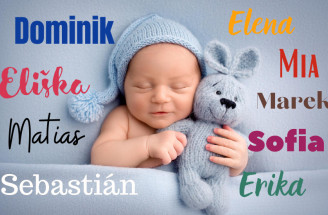 Najpopulárnejšie mená pre dieťa na Slovensku za rok 2025